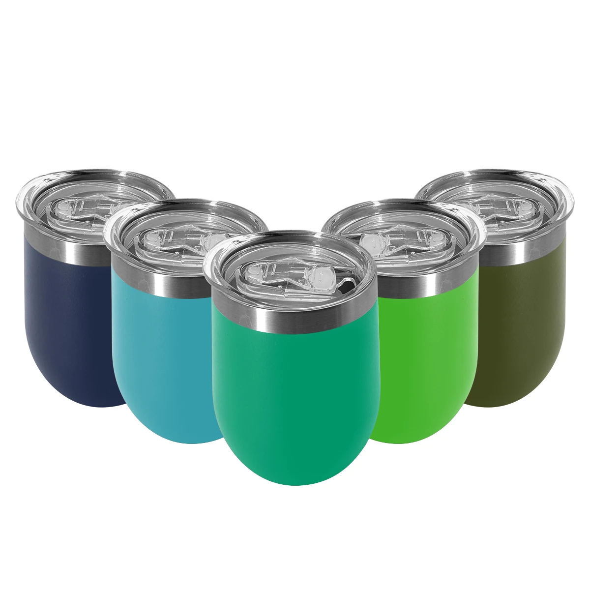 12OZ Custom double wall stainless steel wine cup with clear lid, Customized colors acceptable
12OZ Custom double wall stainless steel wine cup with clear lid, Customized colors acceptable