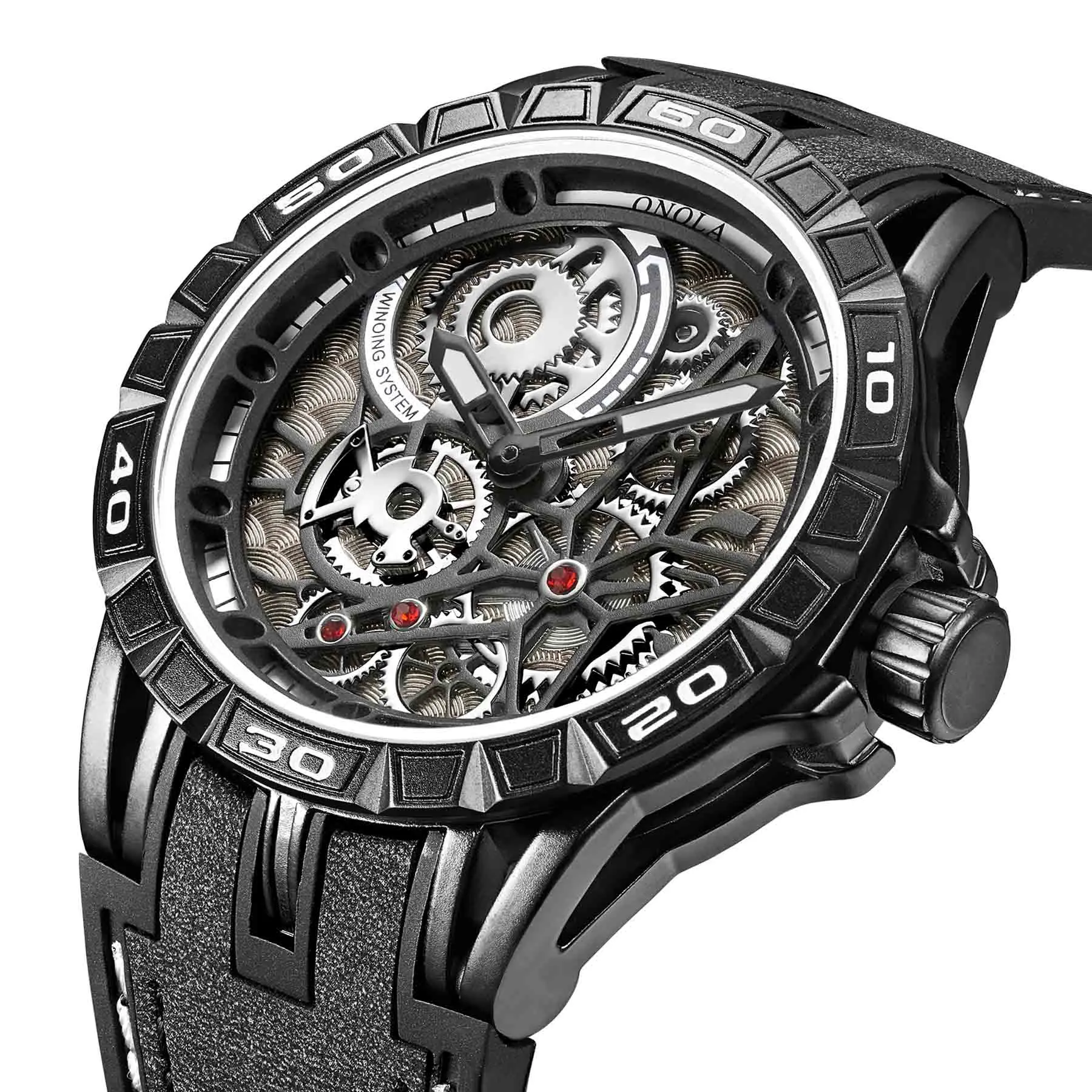 Onola 3807 High Quality Classic Design Sports Men's Watch Waterproof Japan Movement Quartz Black Military Watch
Onola 3807 High Quality Classic Design Sports Men's Watch Waterproof Japan Movement Quartz Black Military Watch