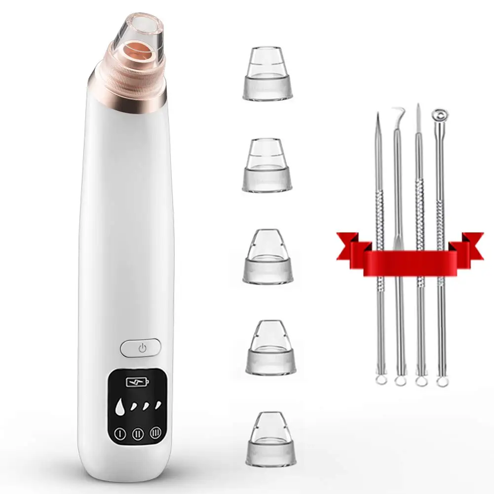 LED Display USB Rechargeable Acne Comedo Suction Tool Extractor Electric Facial Pore Cleaner Remover Vacuum Blackhead
LED Display USB Rechargeable Acne Comedo Suction Tool Extractor Electric Facial Pore Cleaner Remover Vacuum Blackhead