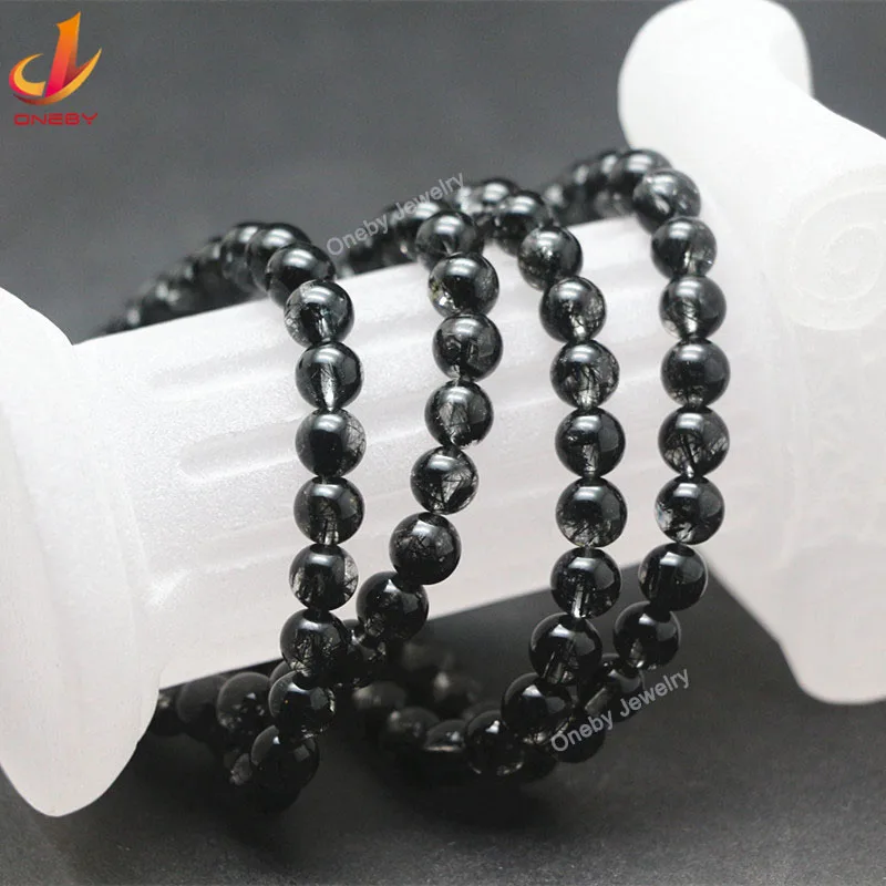High quality Inspirational Design Designer Zen Your You Jewelry Black Hair Crystal Quartz Bracelet
High quality Inspirational Design Designer Zen Your You Jewelry Black Hair Crystal Quartz Bracelet