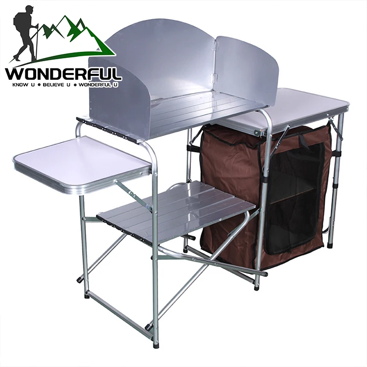 Storage Kitchen Bbq Mobile Double Camping Travel Aluminum Alloy Outdoor Picnic Folding Table
Storage Kitchen Bbq Mobile Double Camping Travel Aluminum Alloy Outdoor Picnic Folding Table