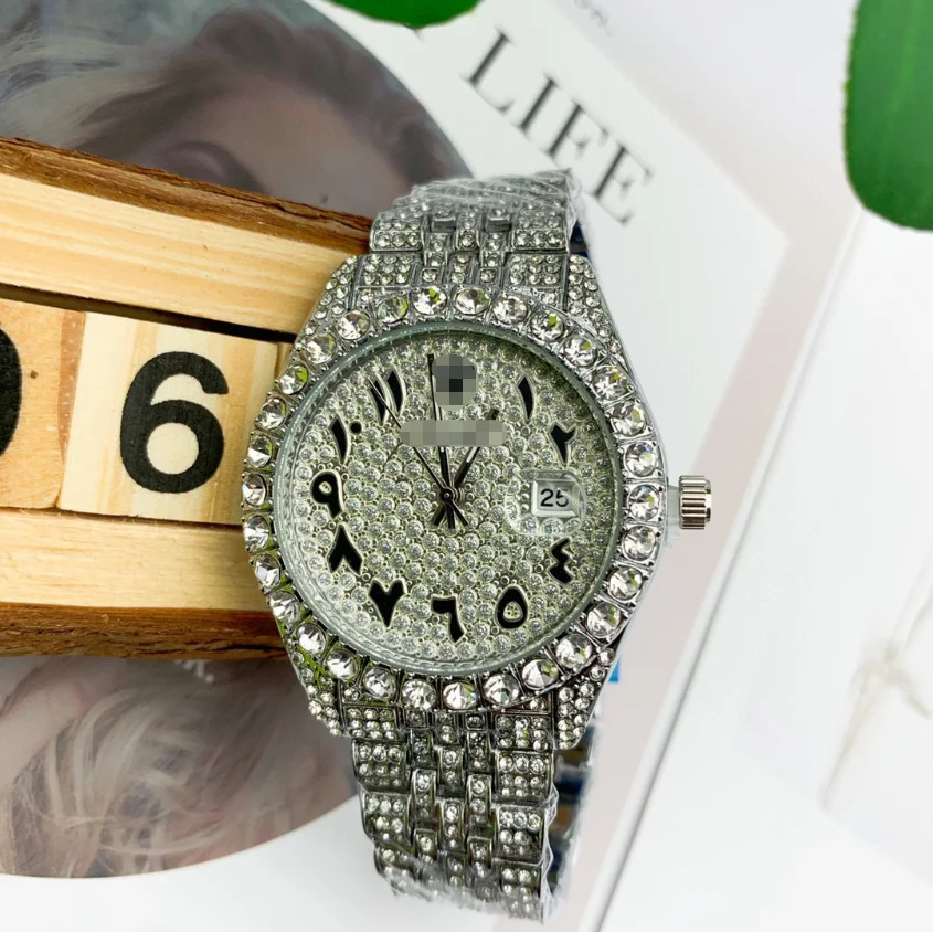 RX44 Best price high quality Bling Red Watch Watch Diamond Men Diamond Crystal Moissanite Watch
RX44 Best price high quality Bling Red Watch Watch Diamond Men Diamond Crystal Moissanite Watch