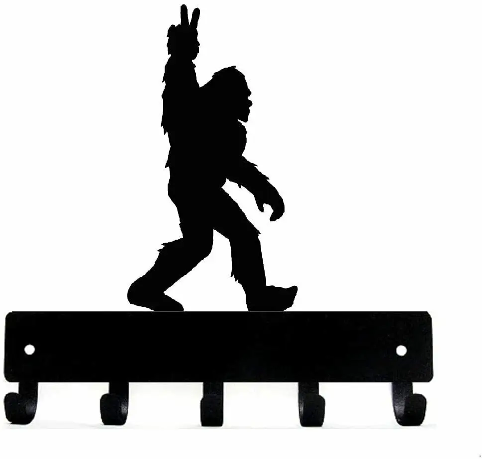YinfaBigfoot Peace Key Rack Hanger - 6 Inch Wide/9 Inch Wide Metal Wall Art TY2121
YinfaBigfoot Peace Key Rack Hanger - 6 Inch Wide/9 Inch Wide Metal Wall Art TY2121
