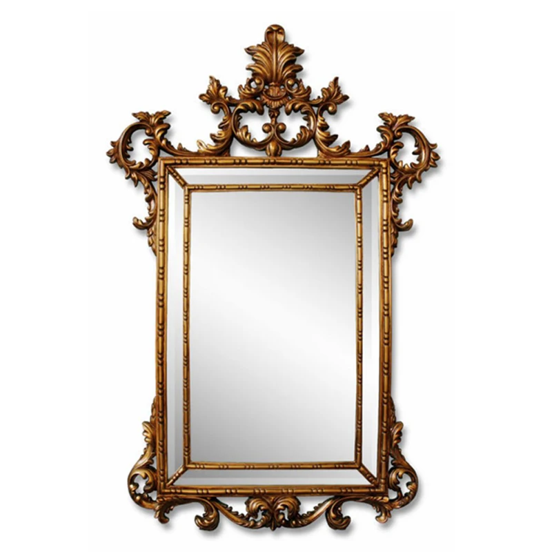 European classic exquisite wall mirrors elegant rectangle bathroom makeup mirror, Avaliable
European classic exquisite wall mirrors elegant rectangle bathroom makeup mirror, Avaliable