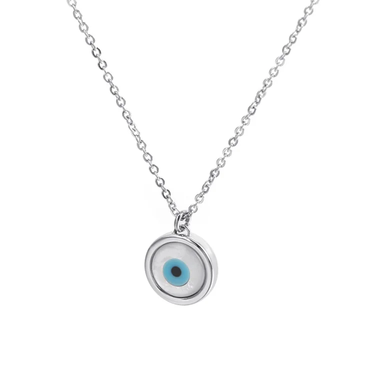 ready to ship eye Stone Pendant Necklace Women Stainless Steel Jewelry Joyeria link Gift necklace demon eye series touses, Gold/silver/rose
ready to ship eye Stone Pendant Necklace Women Stainless Steel Jewelry Joyeria link Gift necklace demon eye series touses, Gold/silver/rose
