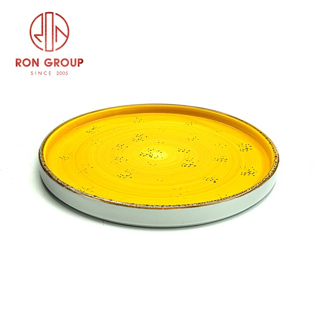 Custom OEM porcelain dinner dish europe style ceramic plate for restaurant, Natural
Custom OEM porcelain dinner dish europe style ceramic plate for restaurant, Natural