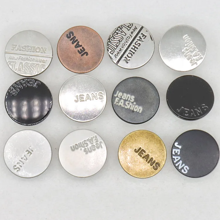 Button manufacturer custom sells fashionable jeans buttons for outerwear, Customizable
Button manufacturer custom sells fashionable jeans buttons for outerwear, Customizable
