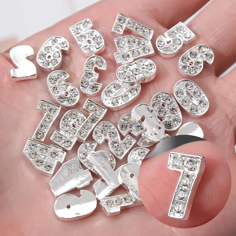 2022 DIY New Nail Art Accessories Silver Alloy Number Diamond Nail Art Jewelry Rhinestones Decoration Nails Stickers & Decals
2022 DIY New Nail Art Accessories Silver Alloy Number Diamond Nail Art Jewelry Rhinestones Decoration Nails Stickers & Decals