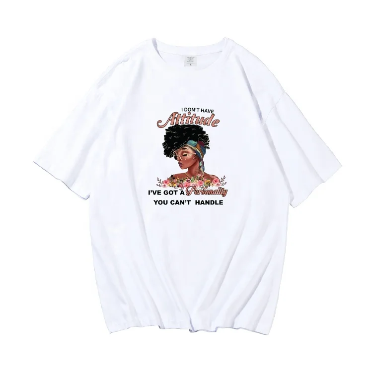 I Don't Have Attitude Black Girl Personality T shirt Black Melanin Black Afro Women Black Girl Art Sublimation Digital Tees
I Don't Have Attitude Black Girl Personality T shirt Black Melanin Black Afro Women Black Girl Art Sublimation Digital Tees