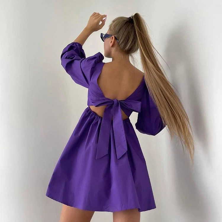 Autumn New Trend 2021 Vintage French Square Collar White Mini Party Dress Backless Long Puff Sleeve Cotton Womens Dresses
Autumn New Trend 2021 Vintage French Square Collar White Mini Party Dress Backless Long Puff Sleeve Cotton Womens Dresses