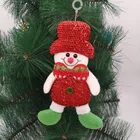 Santa Claus Snowman Reindeer Bear Festival Christmas Tree Decoration