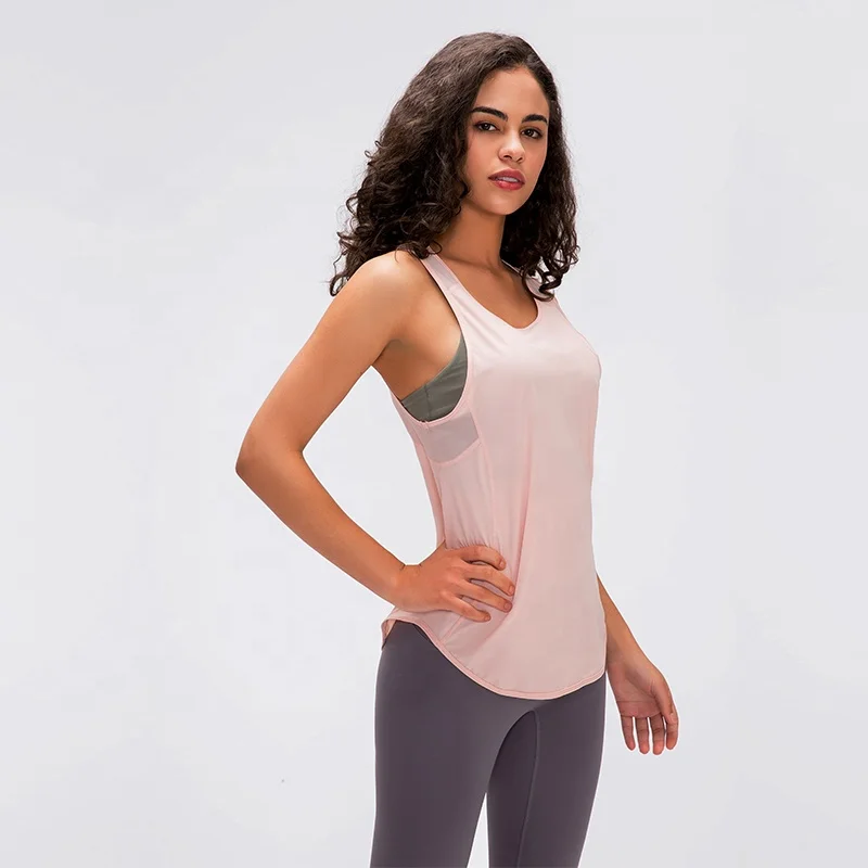 Breathable Loose Fitness Yoga Blank Long Cami Tank Top for Women Gym, Black,gray,purple
Breathable Loose Fitness Yoga Blank Long Cami Tank Top for Women Gym, Black,gray,purple