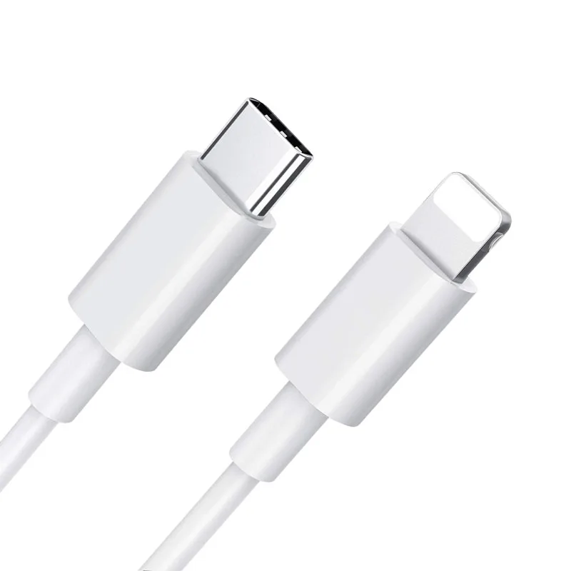 

PD 18W 20W 1M 2.4A Cabo Cabos USB C Type C Fast Cable Cargador Para Celular Lighting Phone Data Charging Charge Cable For IPhone