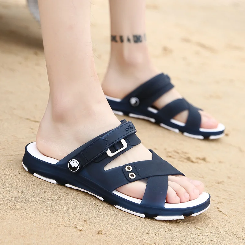 2021 Summer hot sale flat non-slip indoor and outdoor slippers for male sandal slide
2021 Summer hot sale flat non-slip indoor and outdoor slippers for male sandal slide
