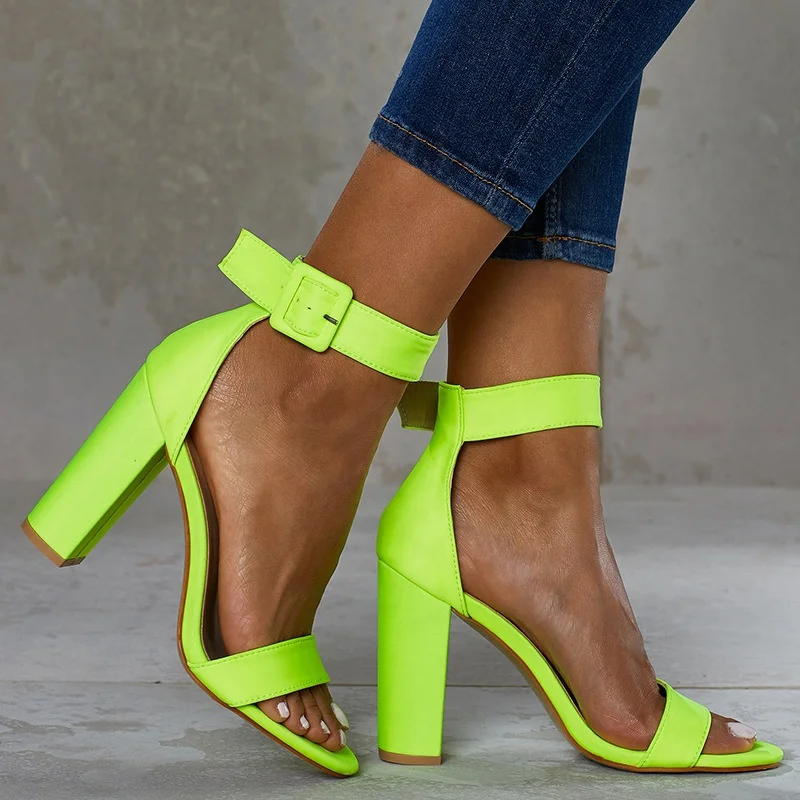 Hot Selling Pack Heel Pumps Women Dress Shoes Chunky Heels Plus Size 42 Clear Ankle Strap Slippers Open-Toe Sandals, Green pink
Hot Selling Pack Heel Pumps Women Dress Shoes Chunky Heels Plus Size 42 Clear Ankle Strap Slippers Open-Toe Sandals, Green pink