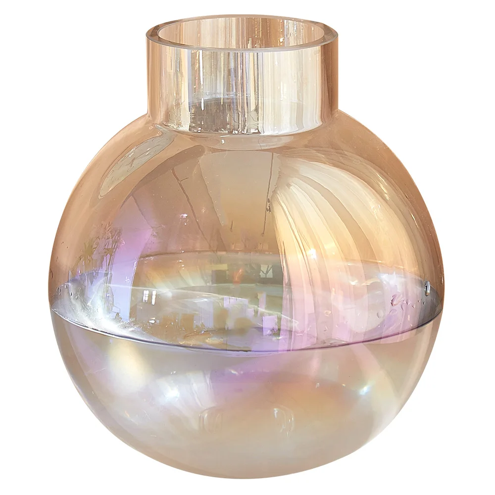 Simple modern Clear color glass vase Hydroponic Dried flowers Vase Home Decor dining table Desktop Decoration bedroom Ornaments
Simple modern Clear color glass vase Hydroponic Dried flowers Vase Home Decor dining table Desktop Decoration bedroom Ornaments