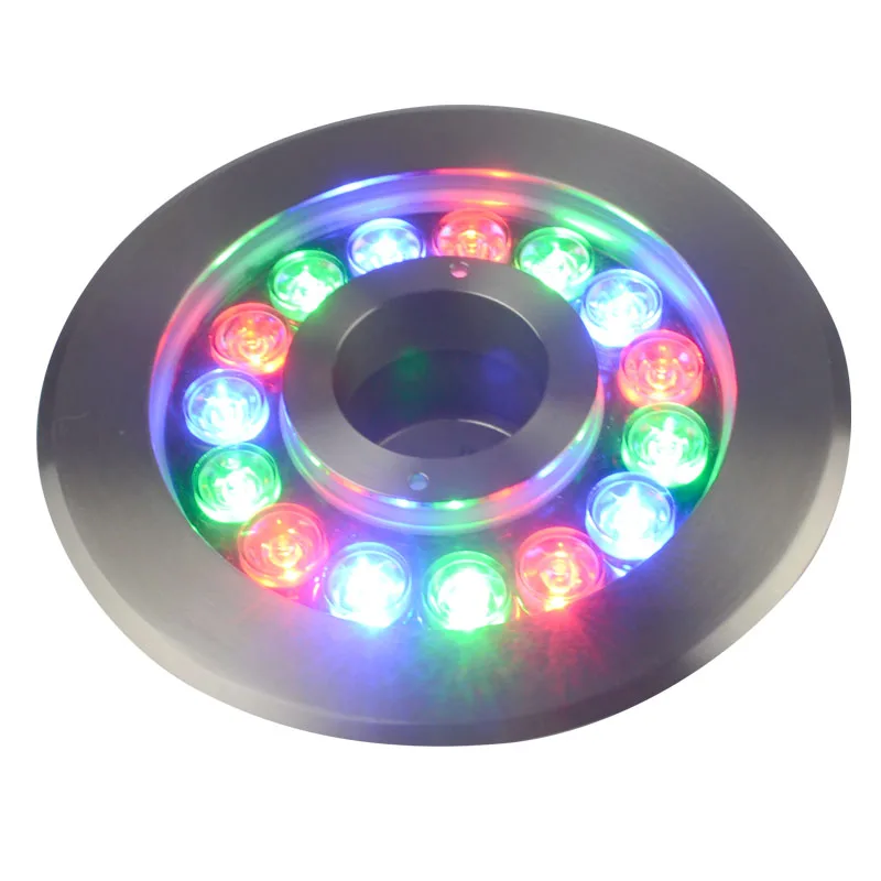 

9W 12W 15W 18W IP68 submersible RGB color changing Water led nozzle fountain lights, Rgb / warm/ cold white / yellow / green / blue / red