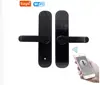 tuya Key Smart Hotel Room Cards finger print Door Lock With Management System Software