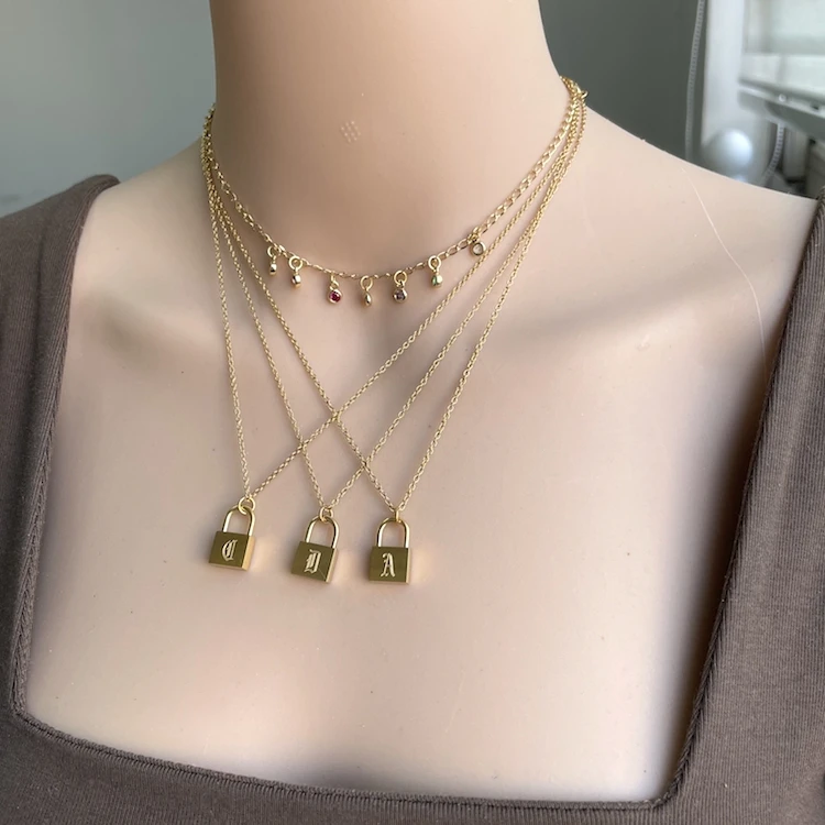 2021ins wild necklace hip hop multi-layer stainless steel cross concentric lock necklace jewelry
2021ins wild necklace hip hop multi-layer stainless steel cross concentric lock necklace jewelry