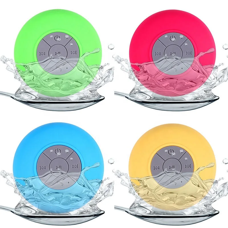 portable speaker IPX4 waterproof sucker shower mini speaker mobile phone wireless alexa speaker for huawei p30 pro smartphone - ANKUX.COM