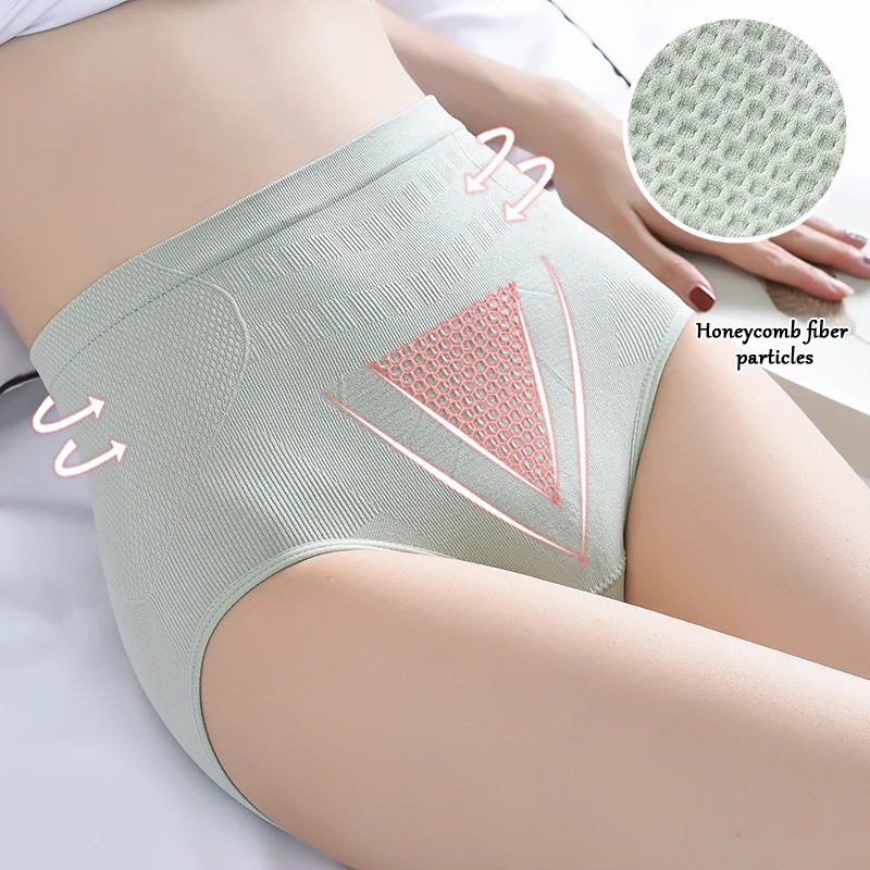 New Seamless Graphene Moisture Conductive Bottom Tummy Control Briefs High Waist Hip Women Panties, 5 colors
New Seamless Graphene Moisture Conductive Bottom Tummy Control Briefs High Waist Hip Women Panties, 5 colors