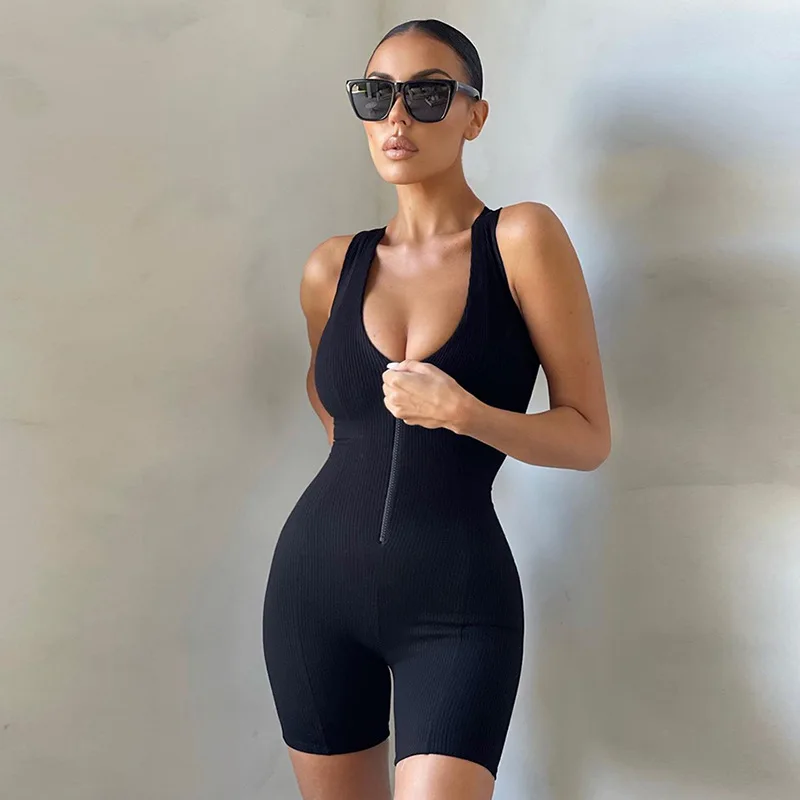 Ribbed Sport Women's Shorts Jumpsuit Women Bodysuits Skinny Sexy Playsuit Fitness Jumpsuits Rompers Active Wear
Ribbed Sport Women's Shorts Jumpsuit Women Bodysuits Skinny Sexy Playsuit Fitness Jumpsuits Rompers Active Wear
