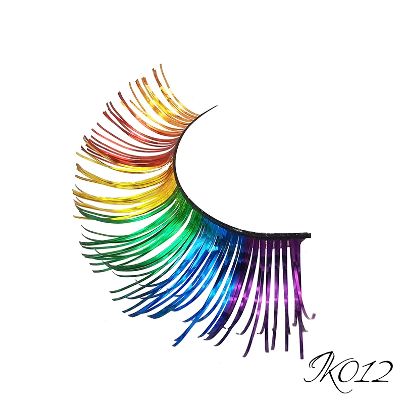 Party color mink eyelashes 3d Colorful Strip Eyelash Faux Mink Rainbow Eyelash With Package
Party color mink eyelashes 3d Colorful Strip Eyelash Faux Mink Rainbow Eyelash With Package