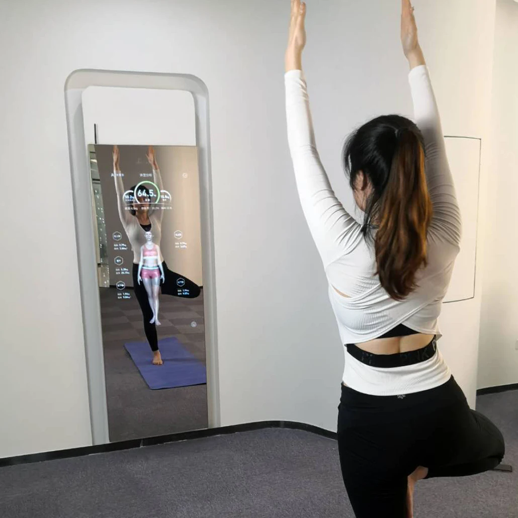 5 Megapixel Front Facing Camera Interactive Magic Fitness Touch Screen Smart Mirror Display
5 Megapixel Front Facing Camera Interactive Magic Fitness Touch Screen Smart Mirror Display