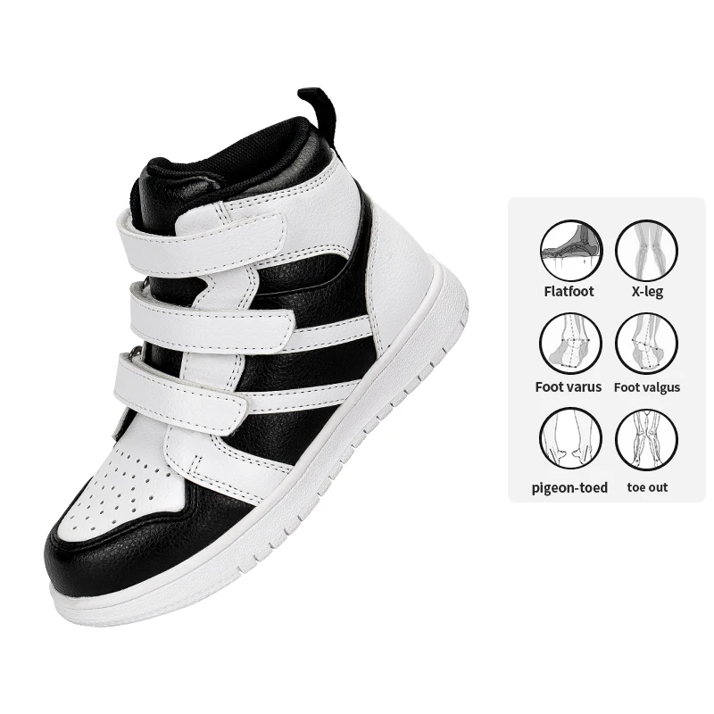 Princepard Breathable Kids Orthopedic Shoes Children Winter Sport Shoes for Kids Flat Foot O Legs and X Legs orthopedic soles, Black
Princepard Breathable Kids Orthopedic Shoes Children Winter Sport Shoes for Kids Flat Foot O Legs and X Legs orthopedic soles, Black