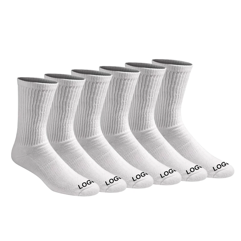 Wholesale High Quality Cotton Personalized Oem Custom Logo White Sport Socks, Custom colors
Wholesale High Quality Cotton Personalized Oem Custom Logo White Sport Socks, Custom colors