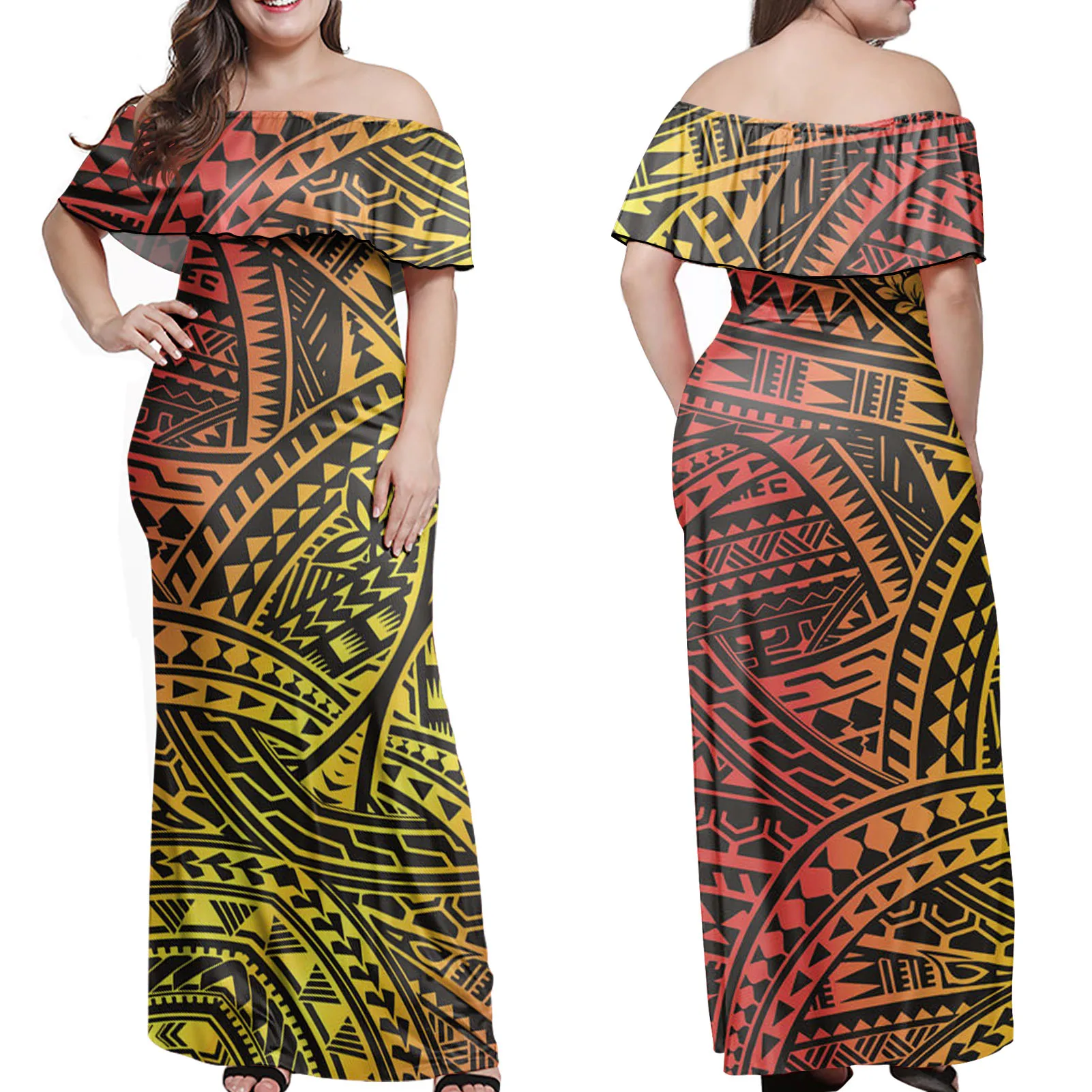 Polynesian Custom Personalised Plus Size Long Dress Reggae Tattoos Summer One Shoulder Sleeveless Cocktail Party Dresses+Shirts, Customized color
Polynesian Custom Personalised Plus Size Long Dress Reggae Tattoos Summer One Shoulder Sleeveless Cocktail Party Dresses+Shirts, Customized color