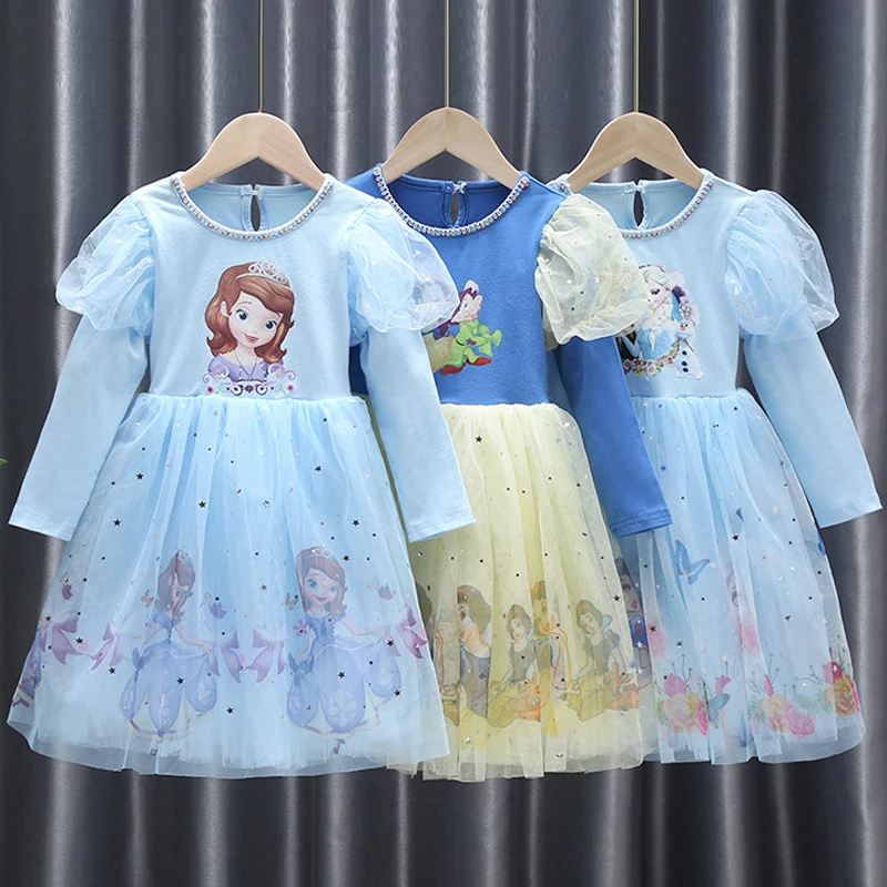 Girls spring and autumn long sleeve dress Kids Clothes Vestidos Princess Dress Party Birthday Little Girls Dresses
Girls spring and autumn long sleeve dress Kids Clothes Vestidos Princess Dress Party Birthday Little Girls Dresses