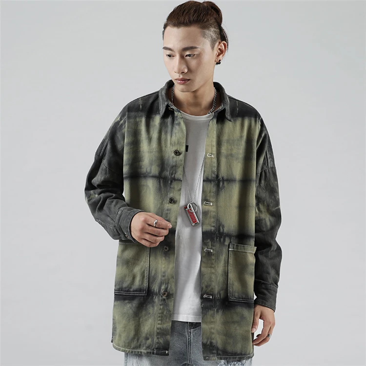 2021 New men fashion shirt Japanese style vintage denim men shirt long sleeve plaid jacket t shirt men casual
2021 New men fashion shirt Japanese style vintage denim men shirt long sleeve plaid jacket t shirt men casual