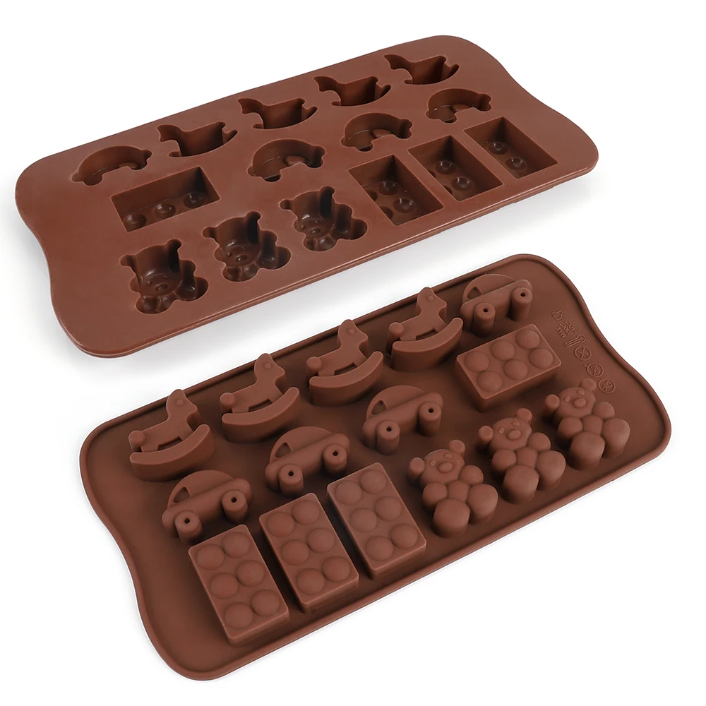 Custom Logo Cute Toy Elements Theme Chocolate Mould Silicone Candy Chocolate Molds, Customized color
Custom Logo Cute Toy Elements Theme Chocolate Mould Silicone Candy Chocolate Molds, Customized color