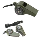 High quality acme emergency horm loud lanyards compass whistle with thermometer