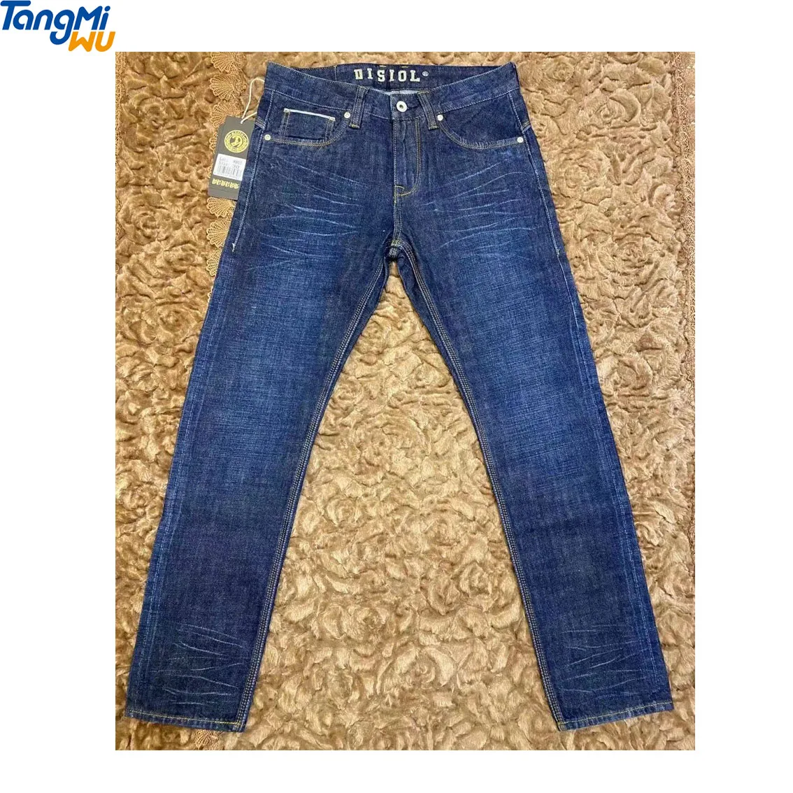 2021 Top quality fashion wash distressed Deep blue plus size design Zipper Fly men blue jeans
2021 Top quality fashion wash distressed Deep blue plus size design Zipper Fly men blue jeans
