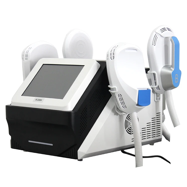 Ems Muscle Body Shaping Slimming Machine 4 Handles Ems Electroestimulacion Tens Ems 4 Cargador, White
Ems Muscle Body Shaping Slimming Machine 4 Handles Ems Electroestimulacion Tens Ems 4 Cargador, White