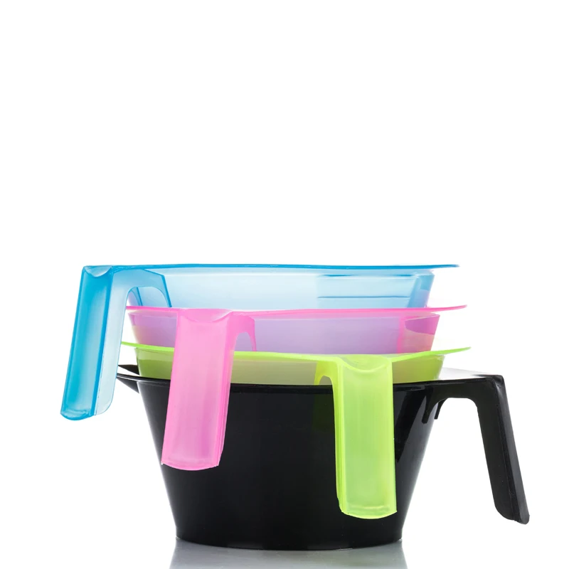 Beauty salon hairdressing tools multi color optional transparent handle hair dye bowl
Beauty salon hairdressing tools multi color optional transparent handle hair dye bowl