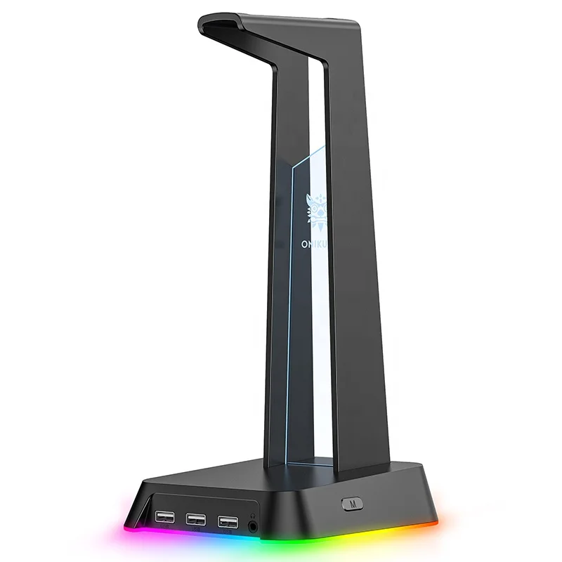 ONIKUMA ST2 3 In 1 Black Gaming Headphone Stand 3.5mm AUX 3 USB Port Gamers Headset Stand
ONIKUMA ST2 3 In 1 Black Gaming Headphone Stand 3.5mm AUX 3 USB Port Gamers Headset Stand