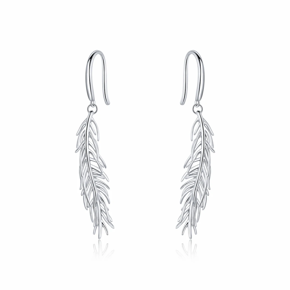 BAMOER Genuine 925 Sterling Silver Rainbow Color Light Feather Stud Earrings for Women Fine Jewelry BSE427
BAMOER Genuine 925 Sterling Silver Rainbow Color Light Feather Stud Earrings for Women Fine Jewelry BSE427