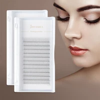 

2D Russian eyelash soft natural mink eyelashes fans hand-made volume fan lashes eyelashes extensions premade fans super-root