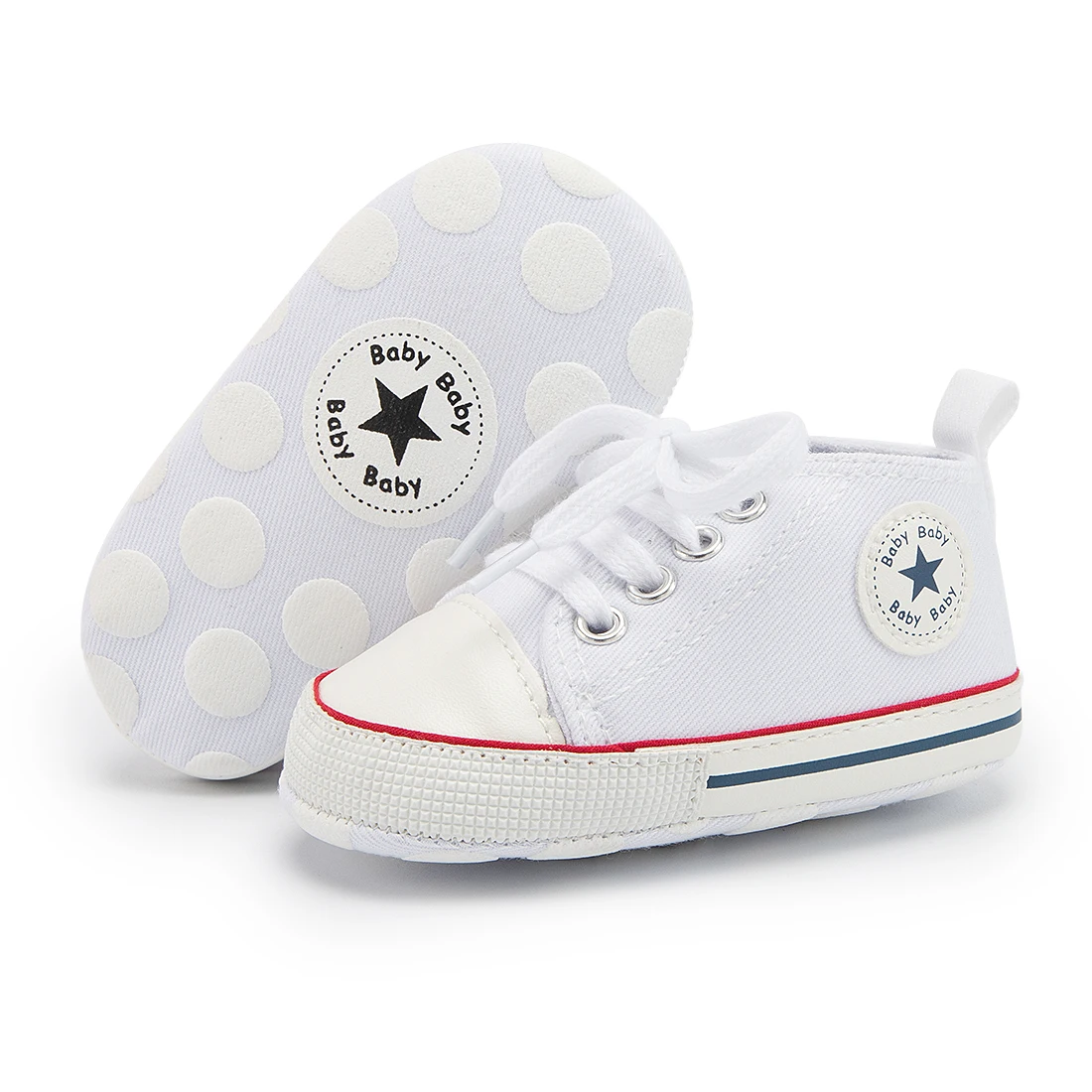 Hot selling Wholesale Classic Canvas Soft Sole Antislip Baby Shoes PU Leather Casual Shoes
Hot selling Wholesale Classic Canvas Soft Sole Antislip Baby Shoes PU Leather Casual Shoes