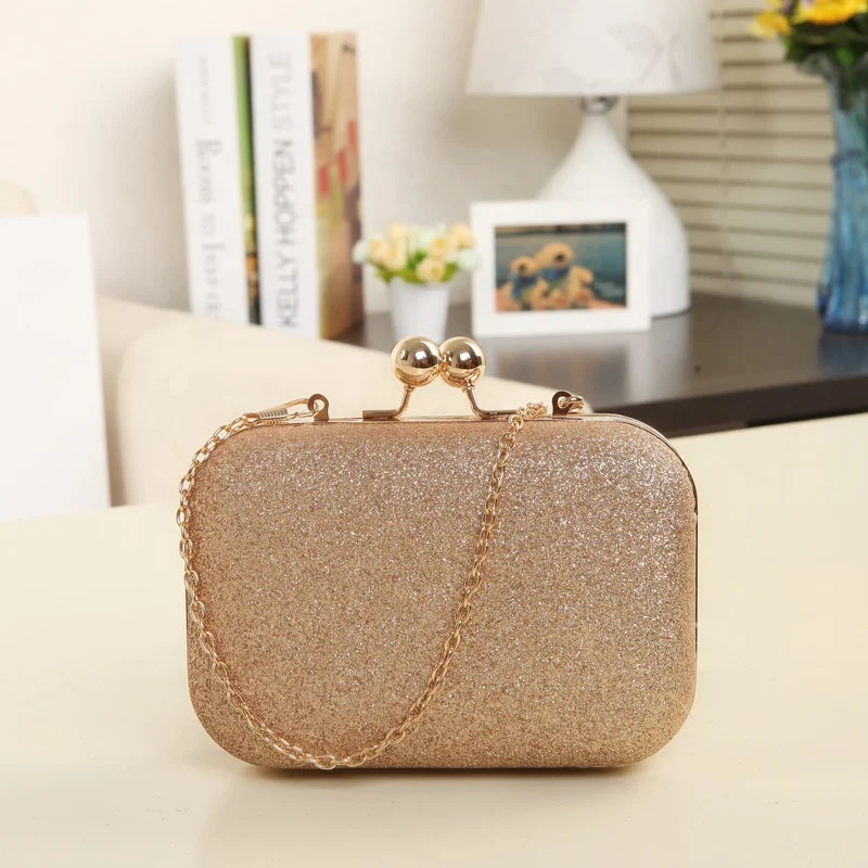 Wedding Shiny Handbags Bridal Metal golden chain bling clip party evening clutch purses hand bag for woman, Customized
Wedding Shiny Handbags Bridal Metal golden chain bling clip party evening clutch purses hand bag for woman, Customized