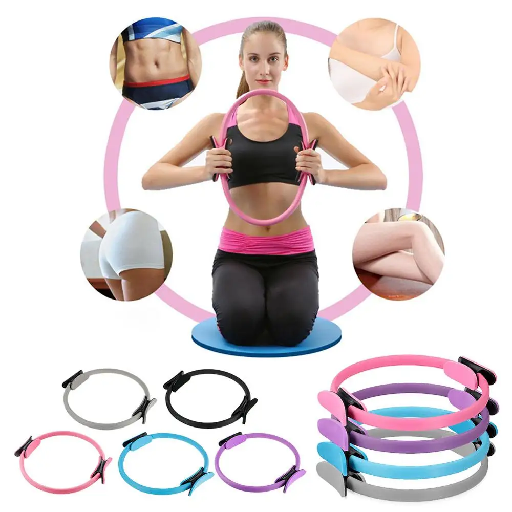 Training home fitness sport body building Gym Workout Magic Yoga Circle Resistance Pilates Ring, Pink, purple, blue, grey
Training home fitness sport body building Gym Workout Magic Yoga Circle Resistance Pilates Ring, Pink, purple, blue, grey