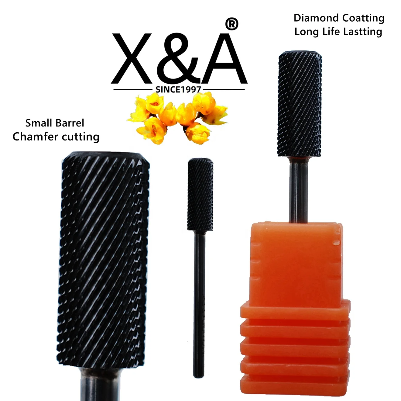 long life lasting diamond coating small barrel chamfer tungstun carbide nail drill bit, Black
long life lasting diamond coating small barrel chamfer tungstun carbide nail drill bit, Black
