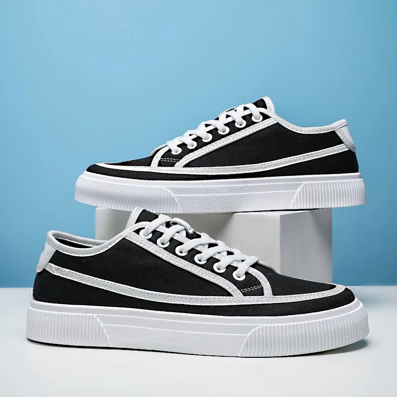 Lace-Up Canvas High Top Vulcanized Shoes Fly Wire Breathable Women Sports Shoes Women Canvas Shoes Man
Lace-Up Canvas High Top Vulcanized Shoes Fly Wire Breathable Women Sports Shoes Women Canvas Shoes Man