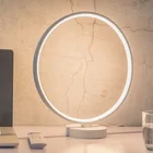 Led work lamp eye protecting table lamp cordless charging and brightness adjust
