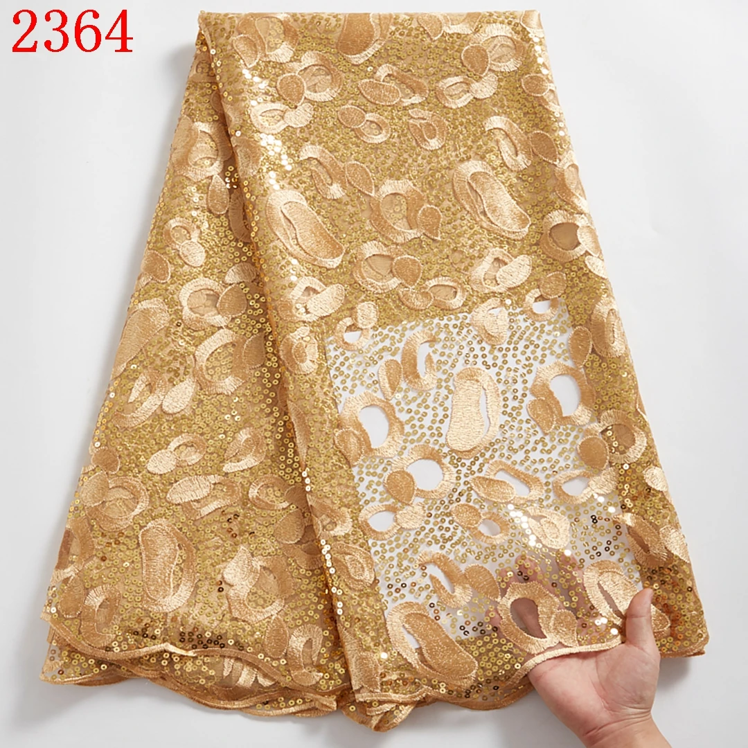 Free Shipping African Gold French Tulle Net Lace Embroidery African Lace Fabice With Sequinsl For Party Dress 2364
Free Shipping African Gold French Tulle Net Lace Embroidery African Lace Fabice With Sequinsl For Party Dress 2364