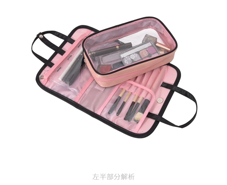 New design Black and Pink Waterproof Foldable Hanging Clear Travel make up organizer cosmetic bag, Navy, grey,red,black,blue,wine
New design Black and Pink Waterproof Foldable Hanging Clear Travel make up organizer cosmetic bag, Navy, grey,red,black,blue,wine