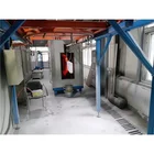 Aluminium Tube Powder Coating Automatic Paint Spraying Line